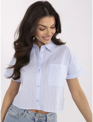 Košeľa NM KS KA 01148.50P svetlomodrá