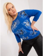 Blúzka RV BZ 9182.14 kobalt