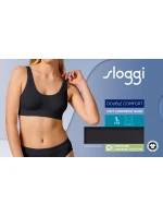 Dámske tričko Double Comfort - BLACK - black 0004 - SLOGGI Dámske tričko Double Comfort - BLACK - black 0004 - SLOGGI