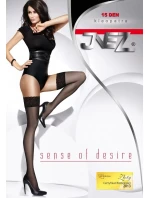 Dámske samodržiace pančuchy Inez Kleopatra 15 den