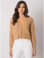 Dámsky sveter D90031J90792A1 ťavia farba