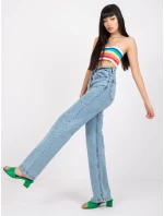 Džínsové nohavice MR SP 357.04P modrá