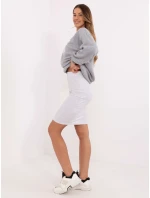 Sukňa RV SD 8961.38 svetlosivá