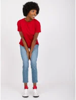 Tričko TW TS 1004.24x tmavo červená