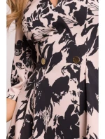 M849 Priliehavé mini šaty s potlačou - model 1