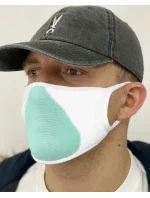 Strieborná iontová maska bielo-oranžová sada 5 kusov - VMP