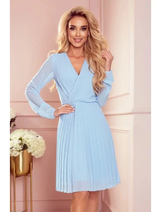 Dámske šaty Isabelle 313-10 Light Blue - Numoco