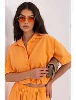 Košeľa s krátkym rukávom model 226022 Taliansko Moda