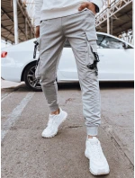 Pánske bojové nohavice šedé FashionStreet UX4215