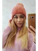 Dámska čiapka Delia K260 červená