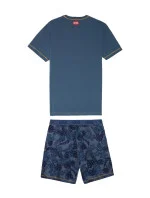 Pánske pyžamo A05143 - 0NCAS 8IX modrá - Diesel Pánske pyžamo A05143 - 0NCAS 8IX modrá - Diesel