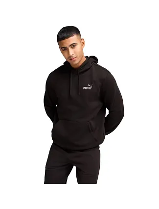 Pánska mikina Puma ESS 2 Color Small No.1 Logo Hoodie, čierna, 684718 01