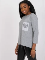 Blúzka EM BZ N612.64P sivá