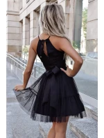 Dámske spoločenské šaty model 208929 With You Black - Duet AM