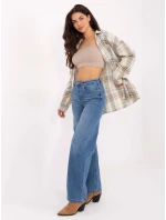 Nohavice D85083BI62544M319 modré