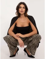 Nohavice LK SP 509799.38 čierno-béžové