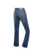 Dámske džínsy s vysokým pásom NAX NAX DAWEA dk.metal blue Dámske džínsy s vysokým pásom NAX NAX DAWEA dk.metal blue