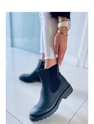 Dámske členkové topánky 21053 Black - Kayla
