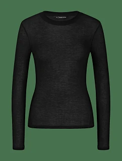 Tielko Beauty Layers LSL Crew Neck - Čierna - TRIUMPH Black - TRIUMPH