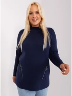 PM SW PM717 Sveter.20 tmavo modrá