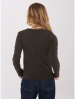 Blúzka WT BZ A1172.27 tmavohnedá