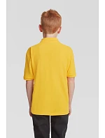 Fruit of the Loom Kids 65/35 Polo Detské piqué polo 16.3417 melírovaná šedá Fruit of the Loom Kids 65/35 Polo Detské piqué polo 16.3417 melírovaná šedá
