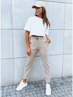 Dámske tepláky MOONLIGHT beige FashionStreet UY1644