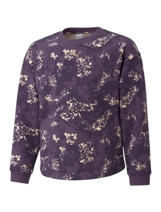 Detská mikina Alpha AOP Crew FL Jr 589241 16 - Puma