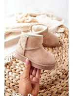 Detské teplé snežnice Suede Beige Gooby