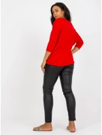 Blúzka RV BZ 3770.92 tmavo červená