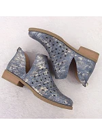 Dámska obuv W SA62-102 SAN12D blue - M.Daszynski