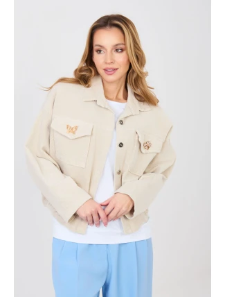 teplá šnúrová bunda model 224979 Rue Paris