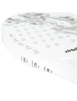 VIRTUFIT RAKETA PADEL HYBRID - BIELO-ŠEDÁ