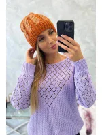 Dámska čiapka Kalina K362 červená