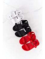 Damskie Sportowe Sandały Big Star HH274A027 Czerwone