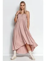 Dámske šaty M648 - Makadamia