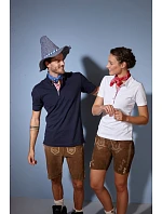 Daiber JN 715 Dámske polo tričko v štýle tradičného kroja 02.0715 biele/červené biele Daiber JN 715 Dámske polo tričko v štýle tradičného kroja 02.0715 biele/červené biele