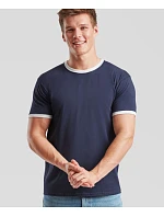 Tričko Fruit of the Loom Ringer T Racerback 16.1168 biele/čierne Tričko Fruit of the Loom Ringer T Racerback 16.1168 biele/čierne