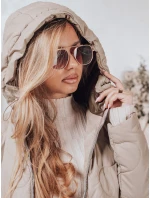 FashionStreet béžová dámska bunda TY4238
