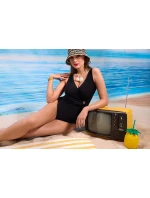 Vystužené plavky Ava SKJ 69 Maxi Black