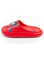 Chlapčenské žabky Leomil Spiderman light fairy red Marvel