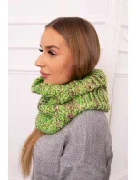 KN16 Dámska čiapka s kapucňou zelená neónová