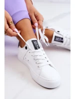 Skórzane Trampki Big Star JJ274211 Białe