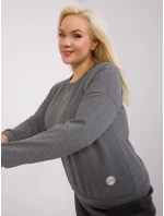Blúzka RV BZ 9258.22 tmavosivá
