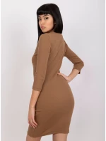 Šaty RV SK 7454.11P svetlohnedá