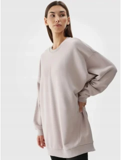 Dámska mikina bez podšívky s kapucňou 4F 4FAW23TSWSF0764-56S