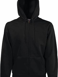 Fruit of the Loom Premium mikina s kapucňou 16.2034 čierna