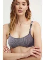 Dámska plavková podprsenka KW0KW02609 BEH black - Calvin Klein