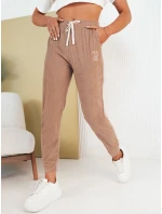Dámske tepláky BEAR camel FashionStreet UY2073