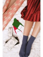 Hladké dámske ponožky Steven art.037